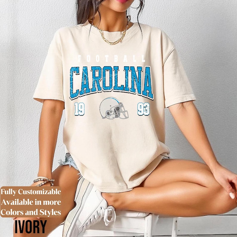 Comfort Colors Vintage Carolina adults shirt style 9
