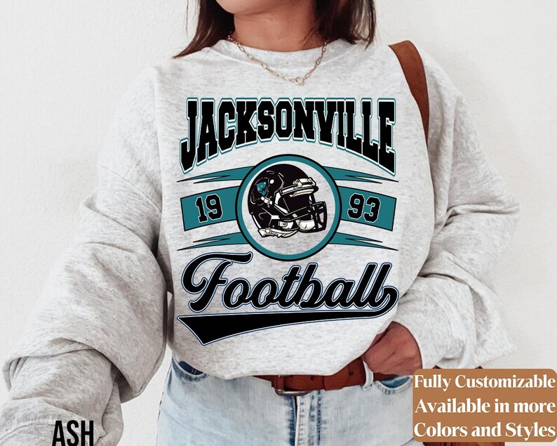 Vintage Jacksonville Football Sweatshirt Style 02