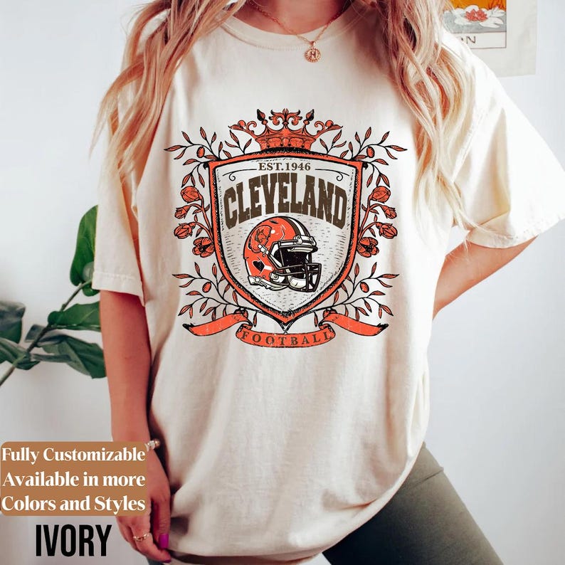 Comfort Colors Vintage Cleveland adults shirt style 01