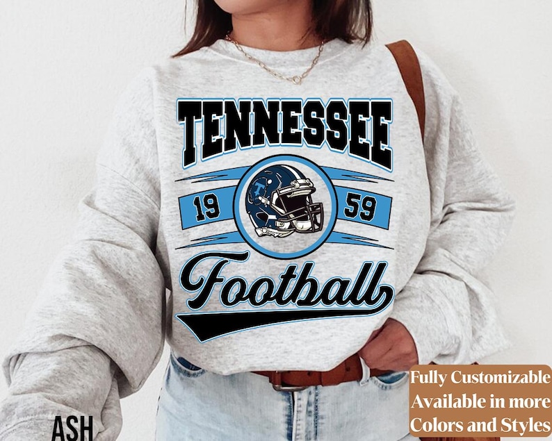 Vintage Tennessee Football adults sweatshirt style 03