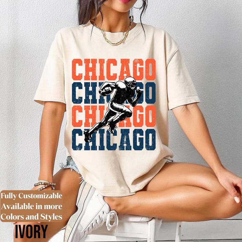 Comfort Colors Vintage Chicago adults shirt style 09