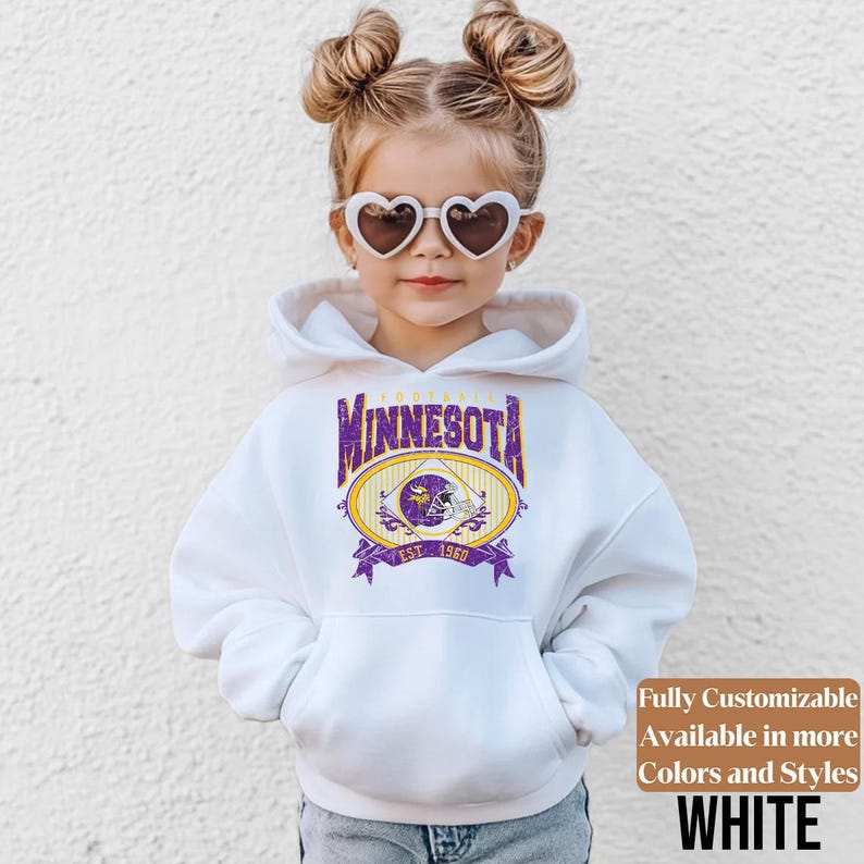 Minnesota Kids Vintage Sweatshirt · Style 02
