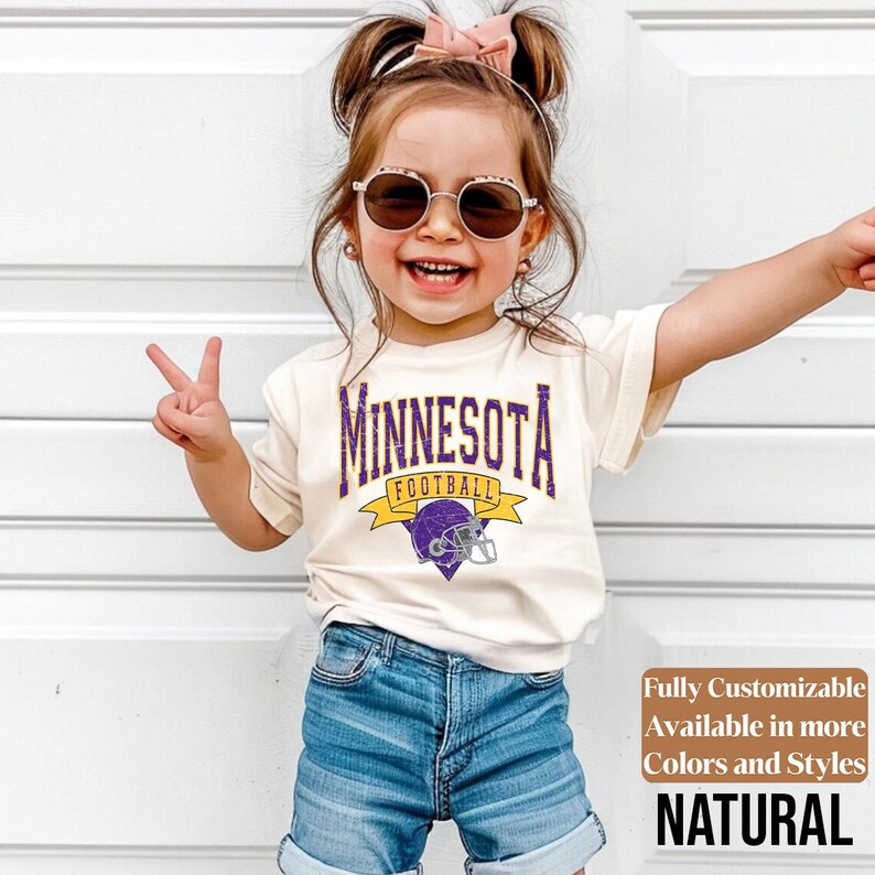 Minnesota Vintage Kids Toddler T-Shirt · Style 07