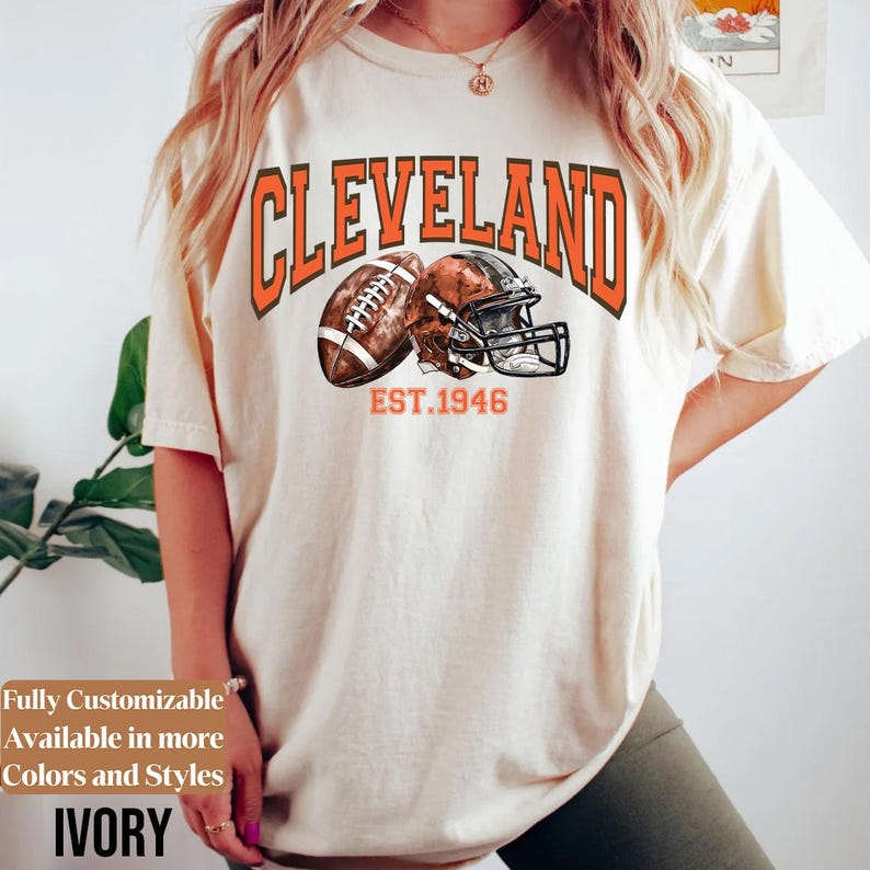 Comfort Colors Vintage Cleveland adults shirt style 09