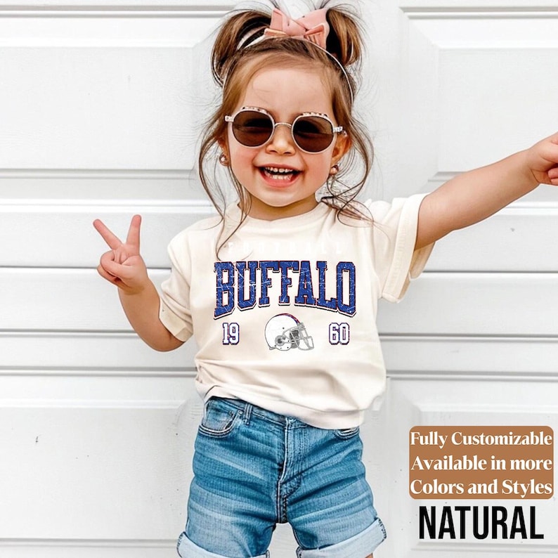 Buffalo kids football shirt style 12