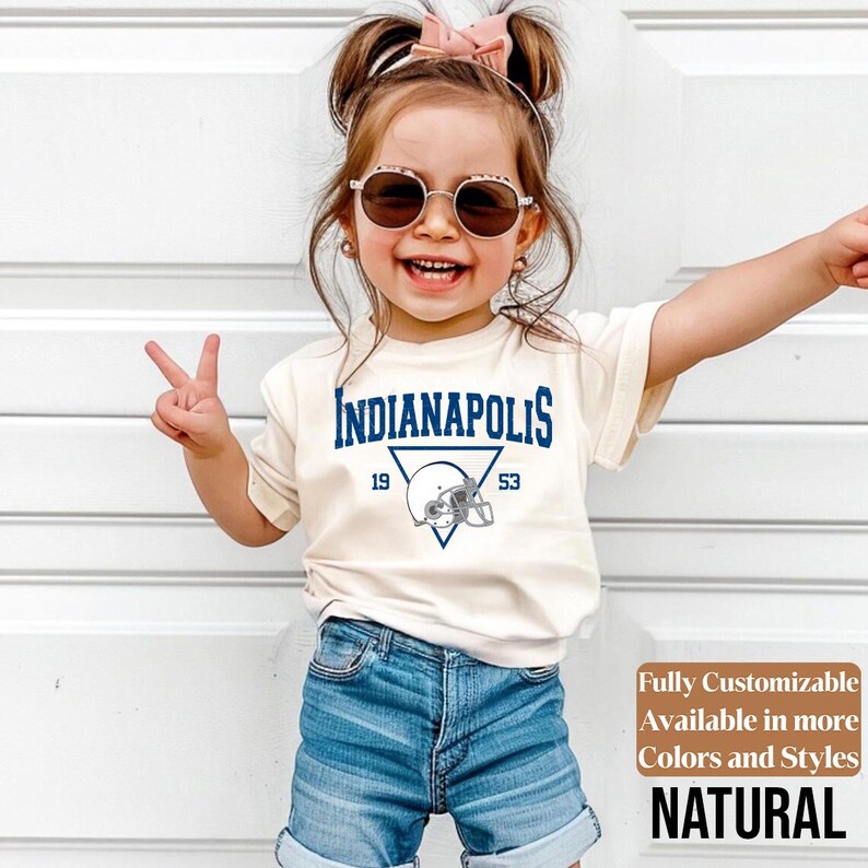 Indianapolis Vintage Toddler T-Shirt Style 09