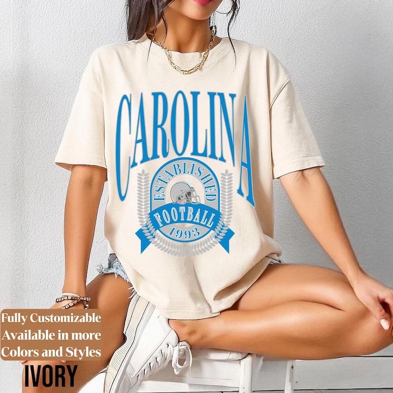 Comfort Colors Vintage Carolina adults shirt style 10