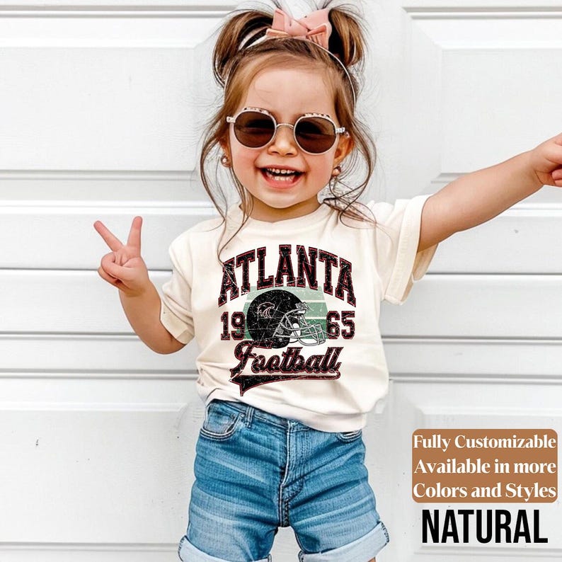 Atlanta kids football shirt style 1