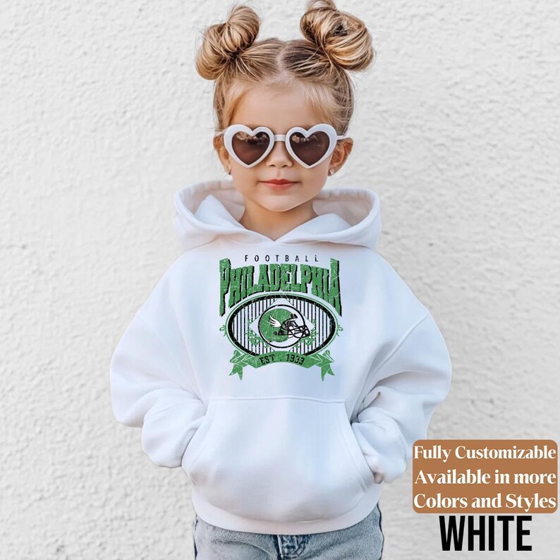 Philadelphia Football kids sweatshirt style 02