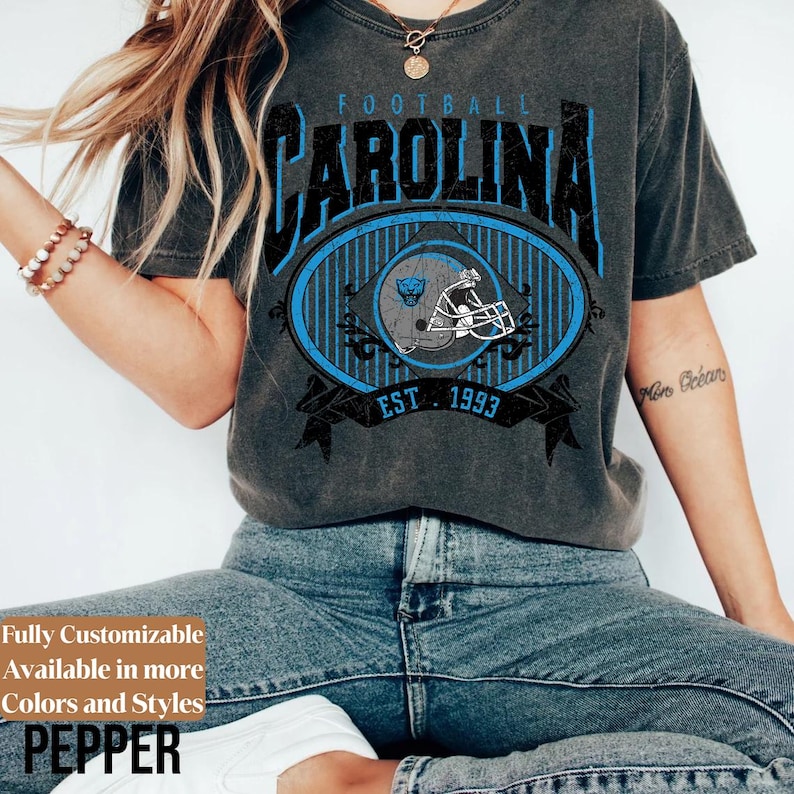 Comfort Colors Vintage Carolina adults shirt style 8