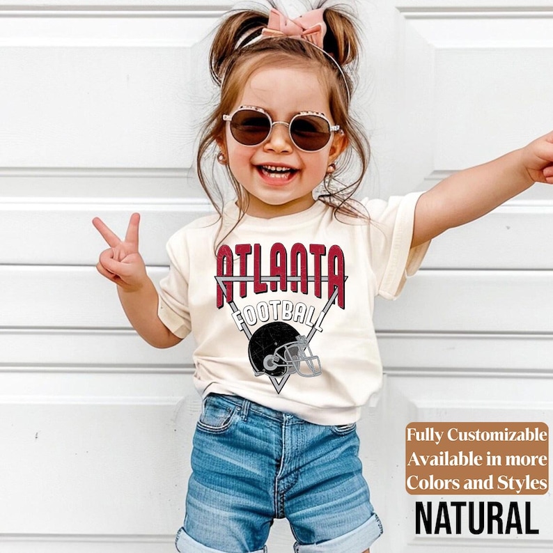 Atlanta kids football shirt style 13