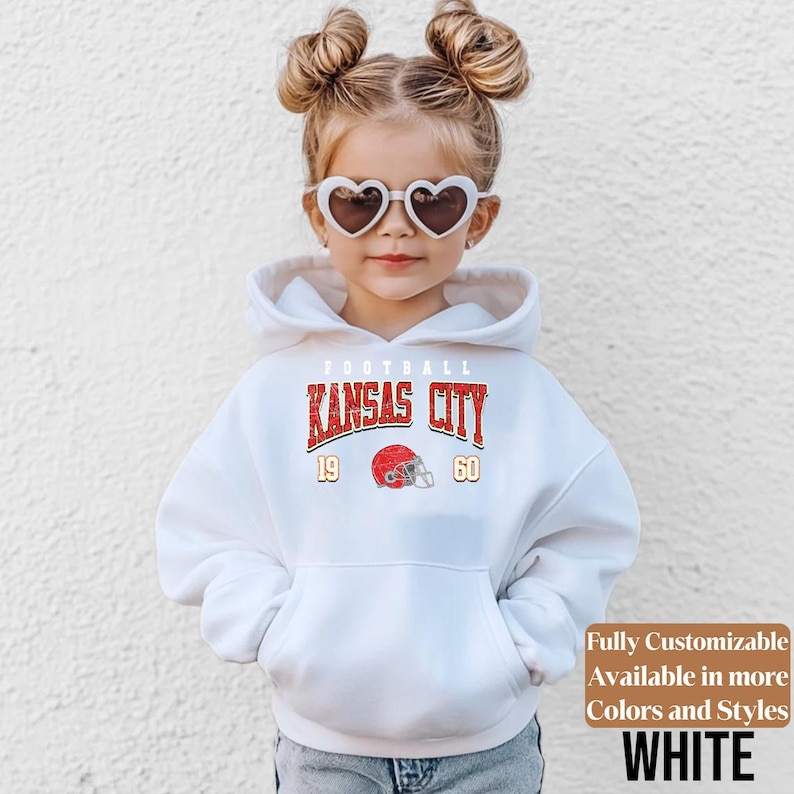 Kansas City Kids Vintage Sweatshirt Style 04