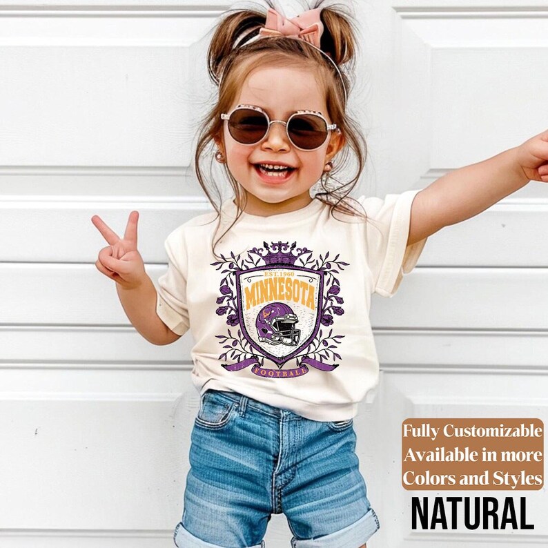 Minnesota Vintage Kids Toddler T-Shirt · Style 01