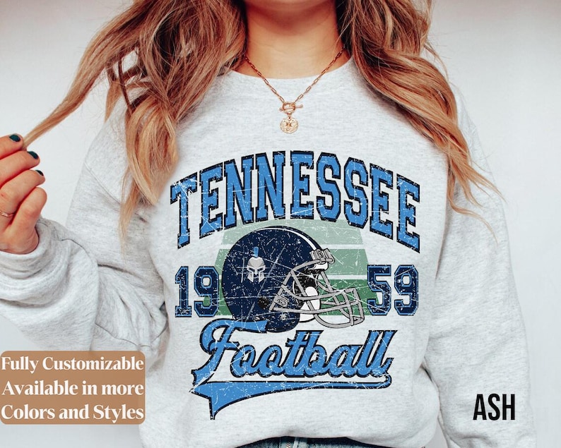 Vintage Tennessee Football adults sweatshirt style 02