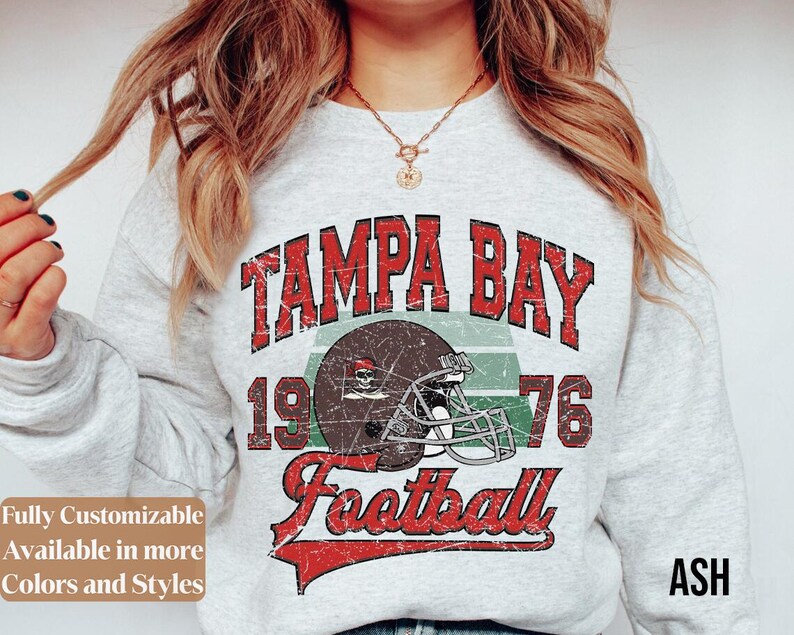 Vintage Tampa Bay Football adults sweatshirt style 02