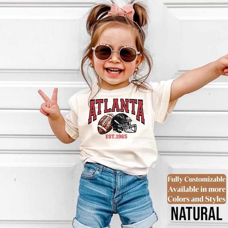 Atlanta kids football shirt style 20