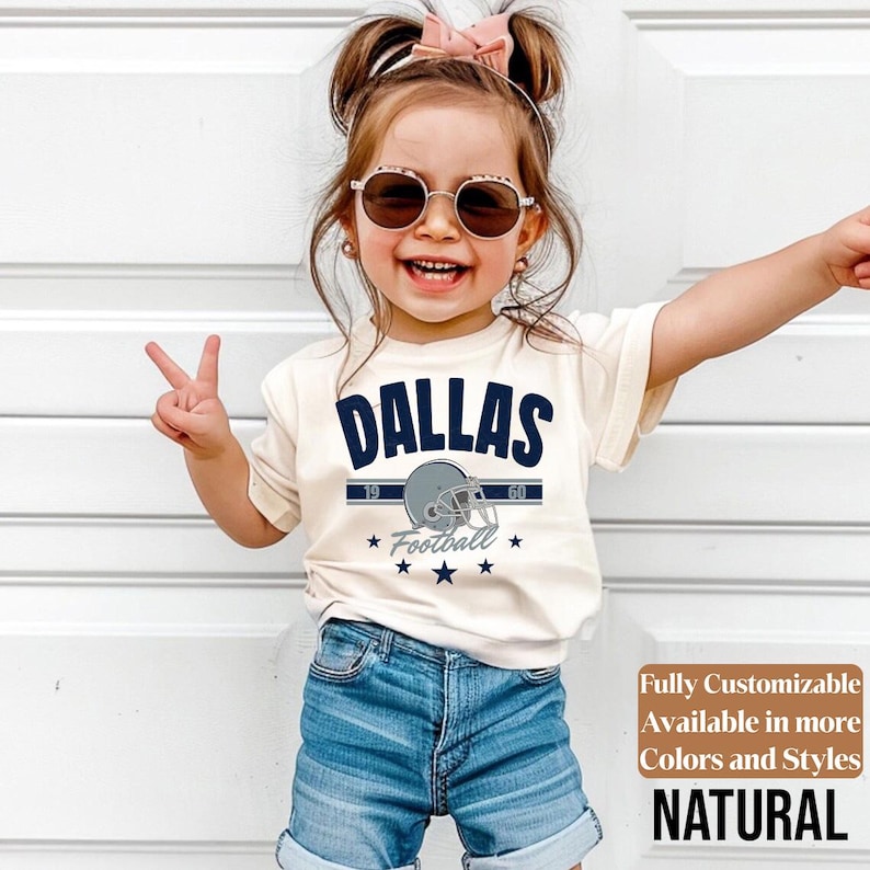 Dallas Kids Vintage Tee Style 13