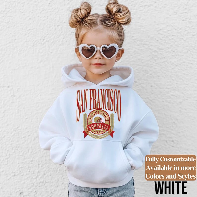 San Francisco Football kids sweatshirt style 05