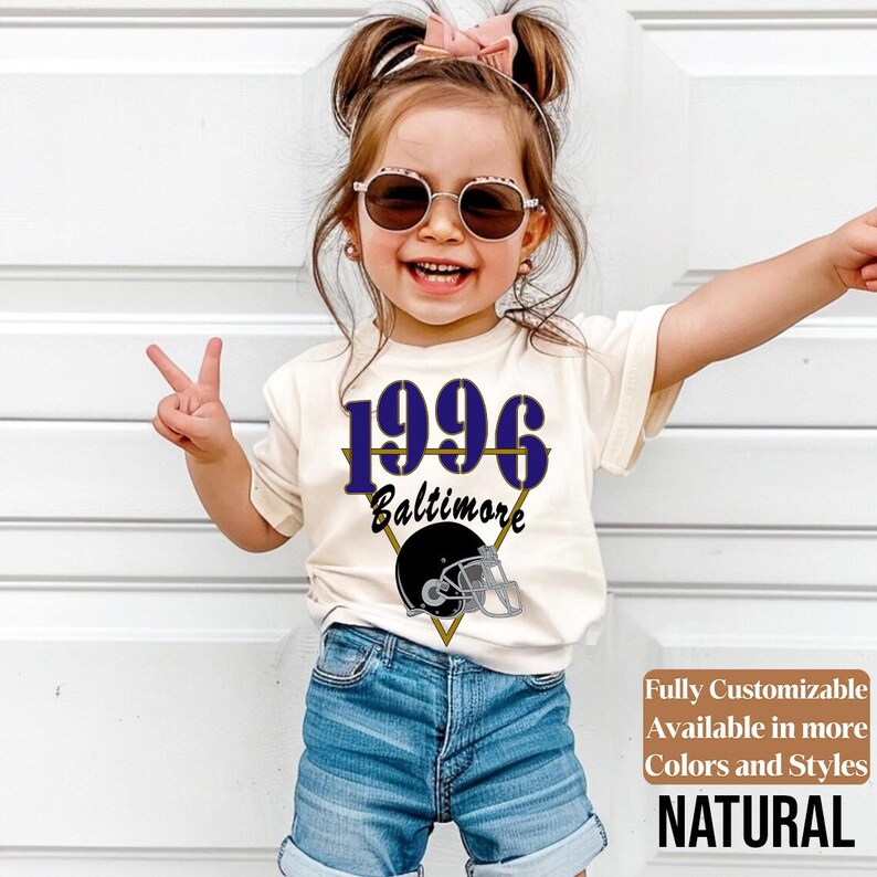 Baltimore kids football shirt style 7