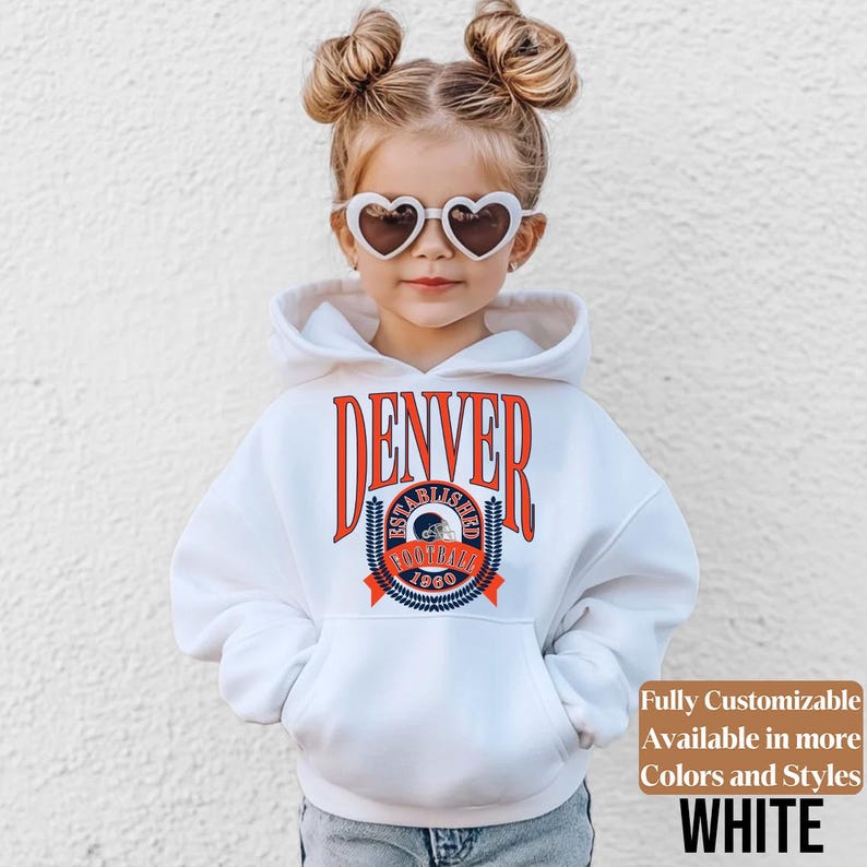 Denver Kids Vintage Sweatshirt Style 06
