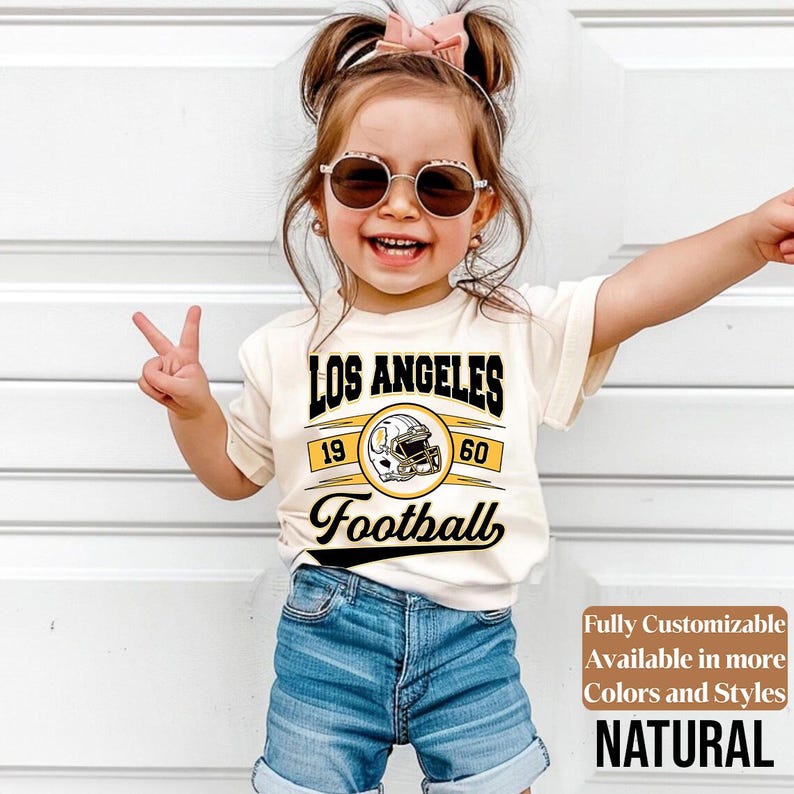 Los Angeles Vintage Kids Toddler T-Shirt · Style 02