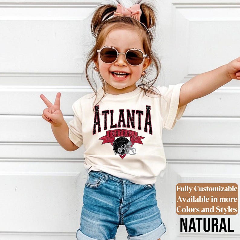 Atlanta kids football shirt style 6
