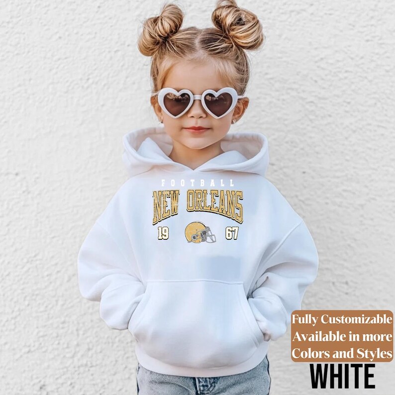 New Orleans Football kids sweatshirt style 04