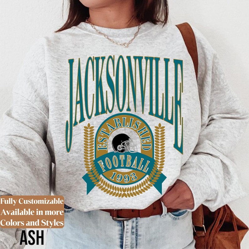 Vintage Jacksonville Football Sweatshirt Style 04