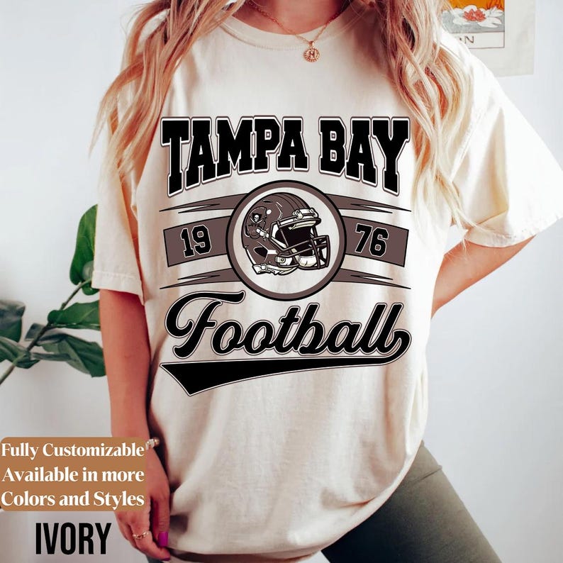 Comfort Colors Vintage Tampa Bay Football adults shirt style 04