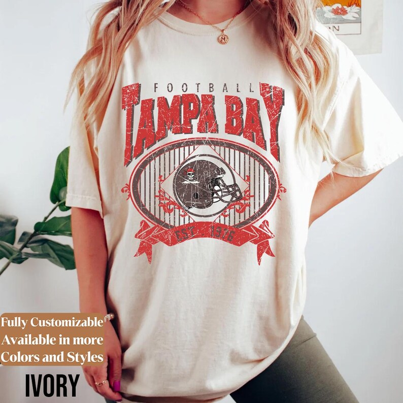 Comfort Colors Vintage Tampa Bay Football adults shirt style 05