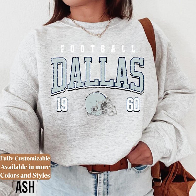 Vintage Dallas Football Sweatshirt Style 05