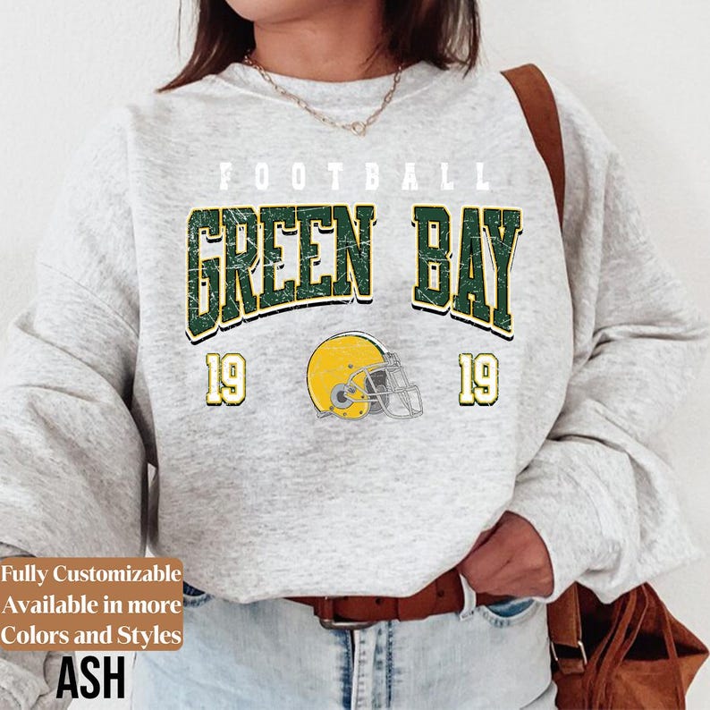 Vintage Green Bay Football Sweatshirt Style 06