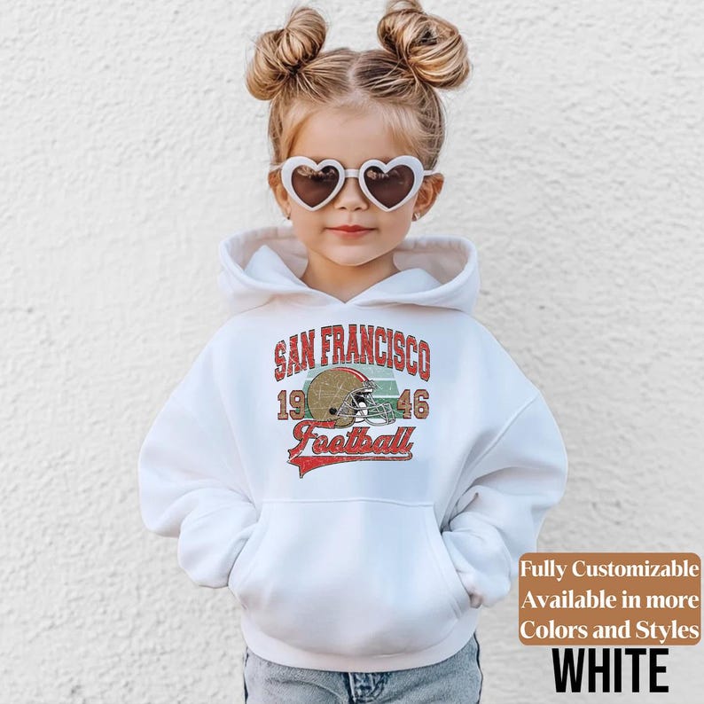 San Francisco Football kids sweatshirt style 02