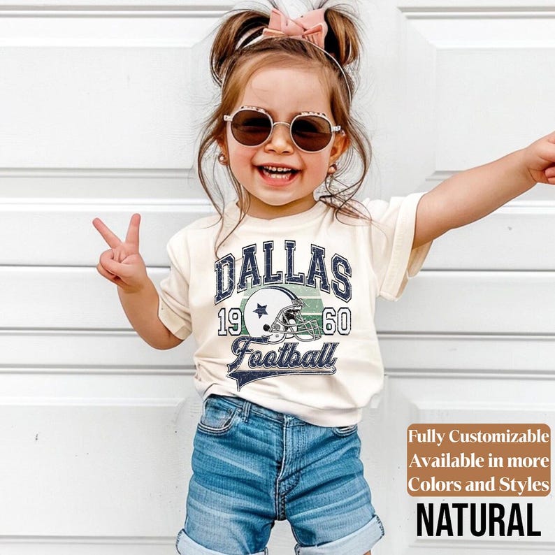 Dallas Kids Vintage Tee Style 05