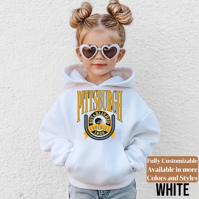 Pittsburgh Football kids sweatshirt style 06