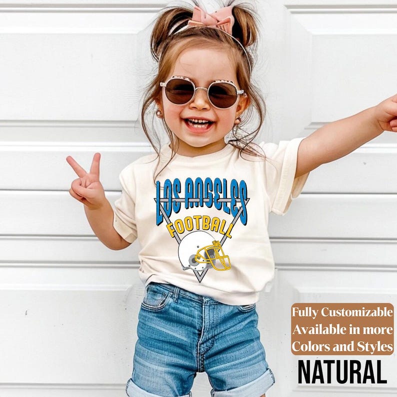 Los Angeles Vintage Kids Toddler T-Shirt · Style 08