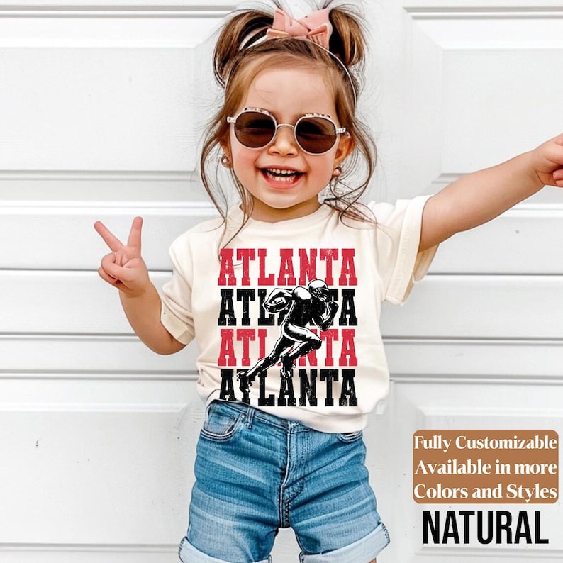 Atlanta kids football shirt style 19