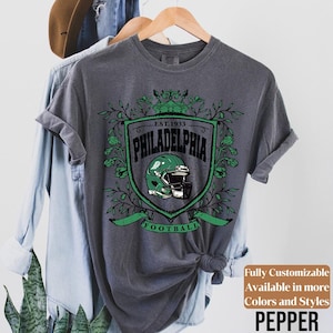 Comfort Colors Vintage Philadelphia Football shirt • Philadelphia Football Sweatshirt • Vintage Retro Style Philadelphia Football Tee• TC303