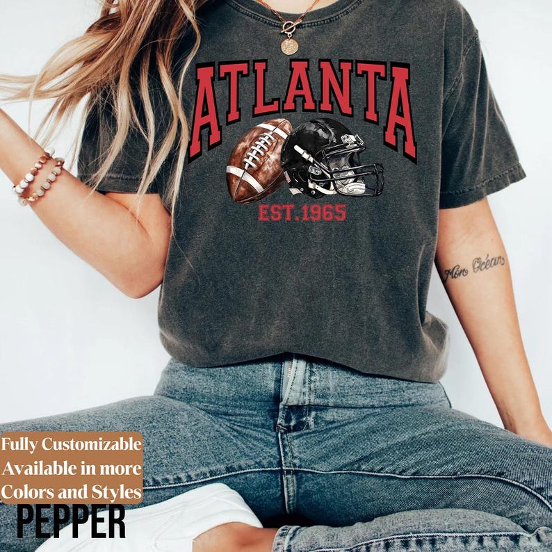 Comfort Colors Vintage Atlanta adults shirt style 5