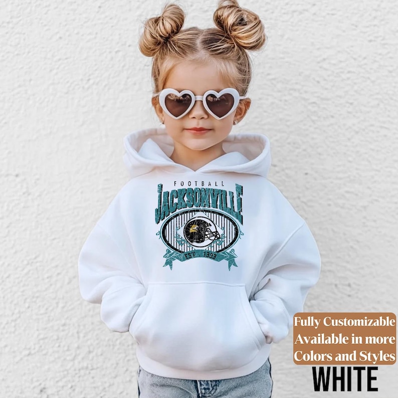 Jacksonville Kids Vintage Sweatshirt Style 02