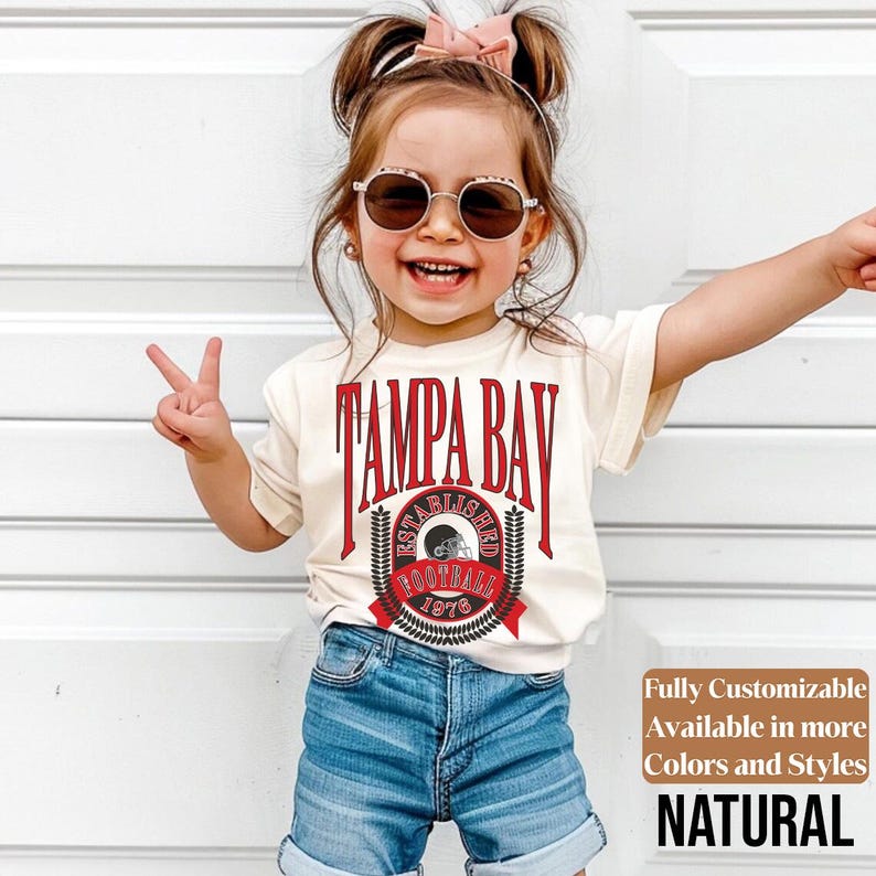 Tampa Bay kids football shirt style 13