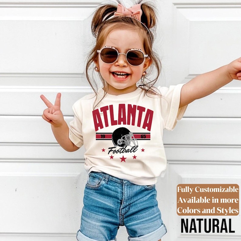 Atlanta kids football shirt style 16