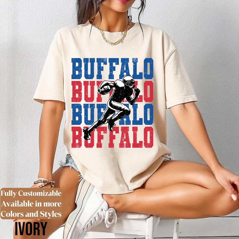 Comfort Colors Vintage Buffalo adults shirt style 14