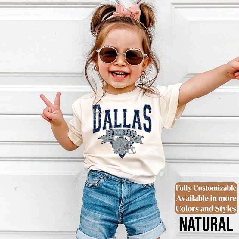 Dallas Kids Vintage Tee Style 07