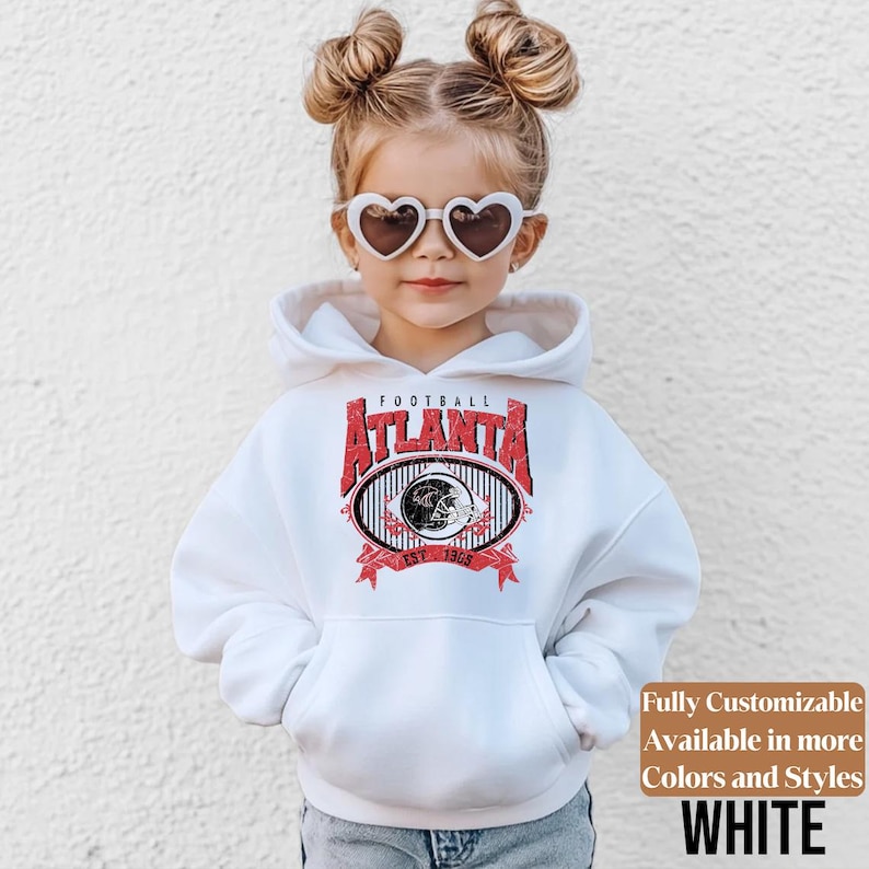 Atlanta Football vintage kids sweatshirt style 3
