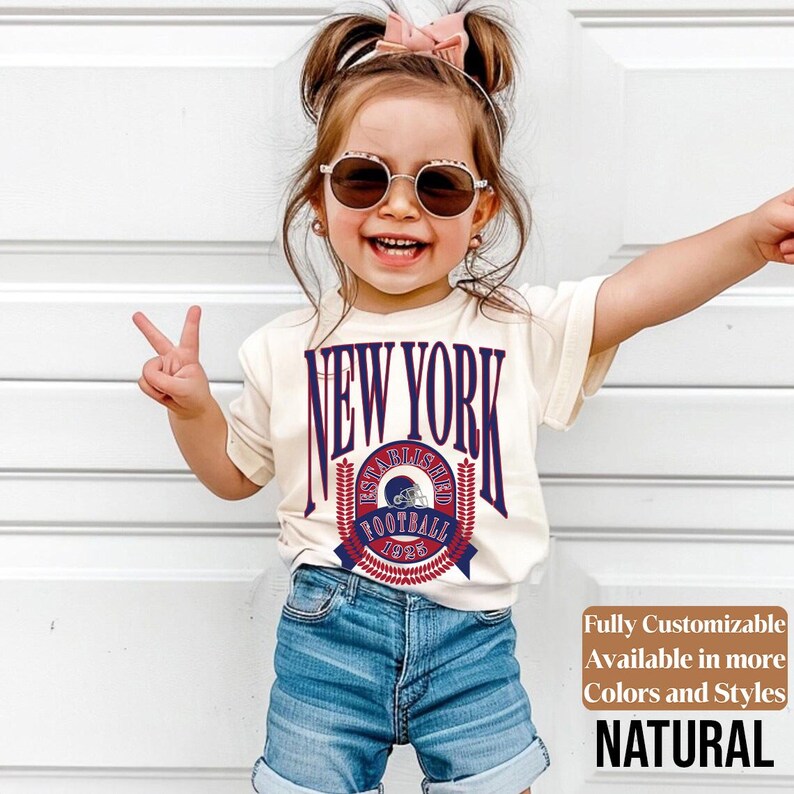 New York kids football shirt style 11