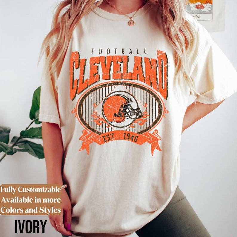 Comfort Colors Vintage Cleveland adults shirt style 03