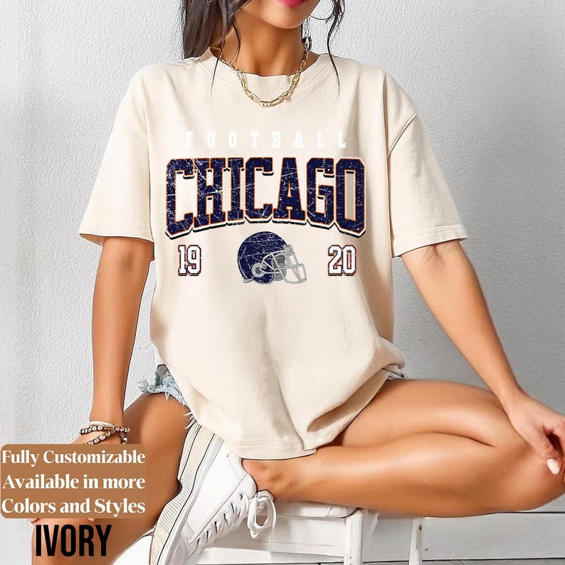 Comfort Colors Vintage Chicago adults shirt style 06