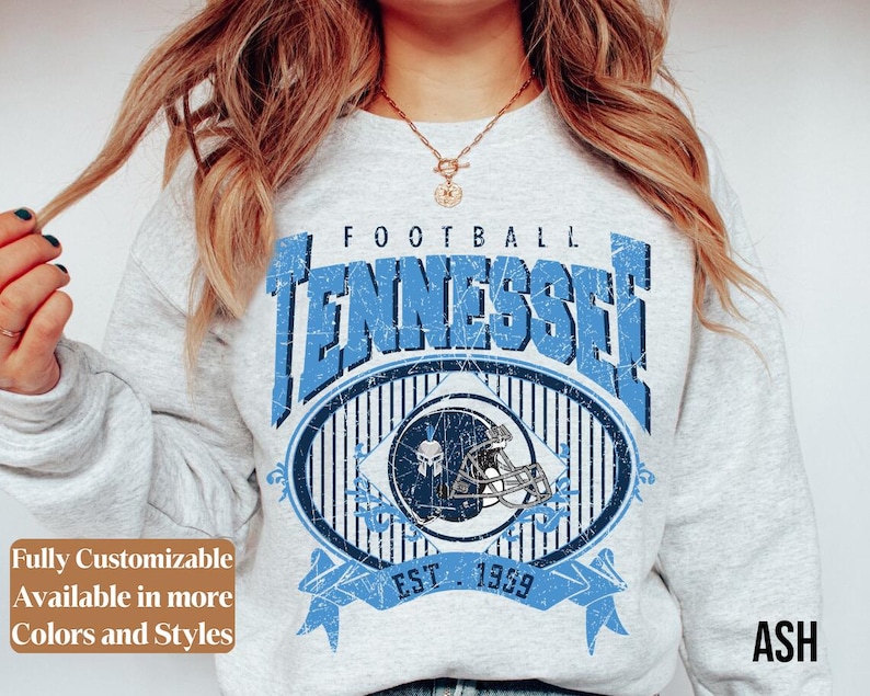 Vintage Tennessee Football adults sweatshirt style 04