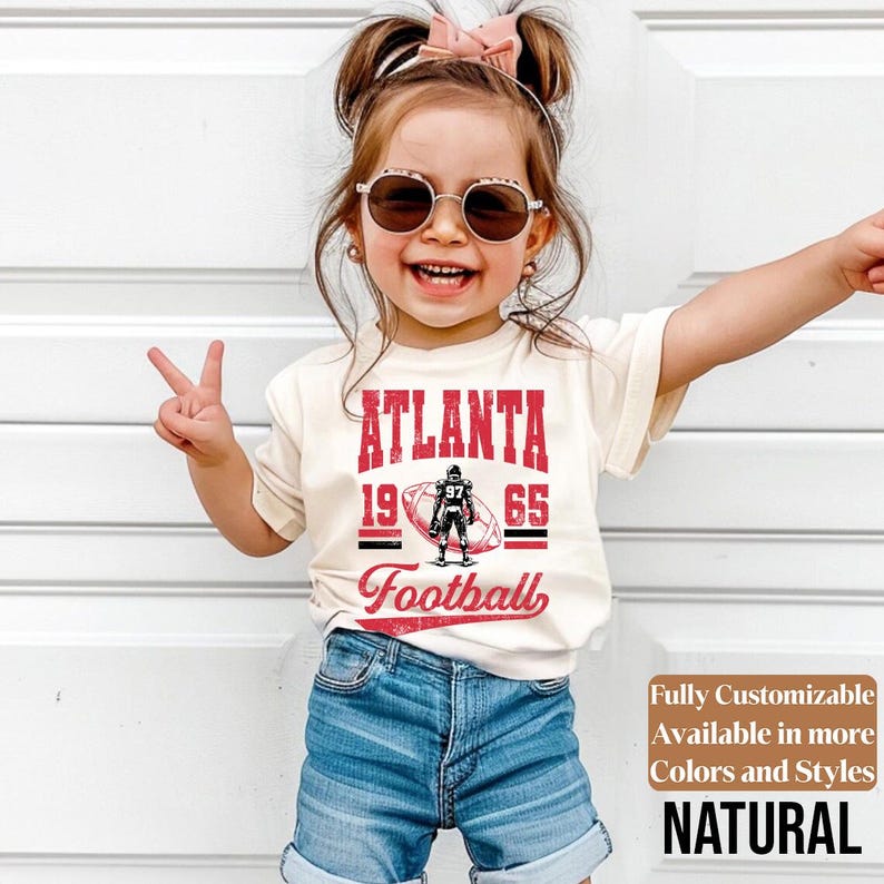 Atlanta kids football shirt style 23